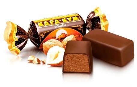 деталь Конфеты ROSHEN КАРА-КУМ ореховые 200г