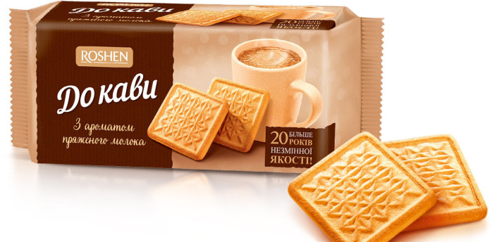 деталь Sušenky ke kavě kondenzov. mléko 185g Roshen