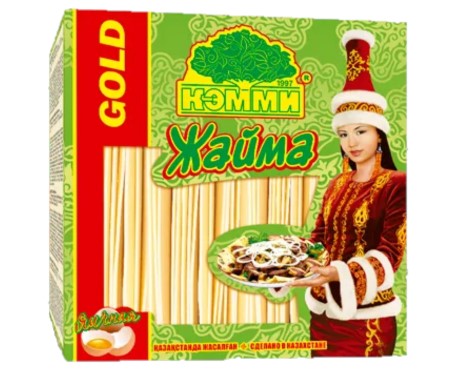 деталь Яичная лапша Жайма 250г Kemmi