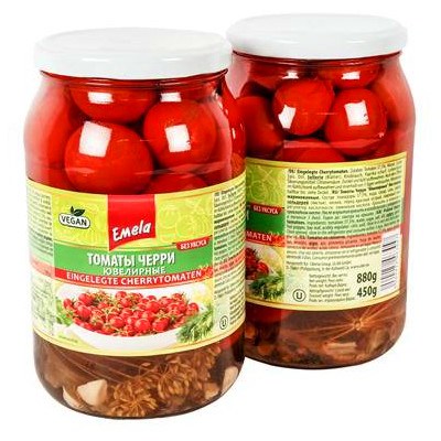 деталь Nakládaná rajcata cherry rajcata 450g Juvelirnyje