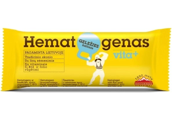деталь Гематоген с семенами льна Вита+ 50г