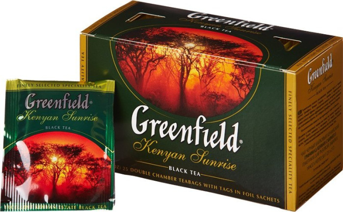 деталь Чай черный Greenfield Kenyan Sunrise 25х2г