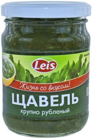 деталь Nakládané listy šťovíku 250g Leis