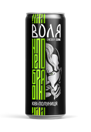 деталь Энергетический напиток Воля со вкусом киви-клубники 0,33L Моршинська