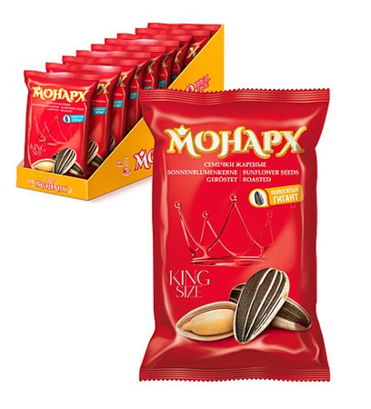 деталь Smažená semínka Monarch 300g XXL