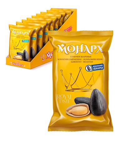 деталь Slunečnicová semínka pražená 300g Monarch