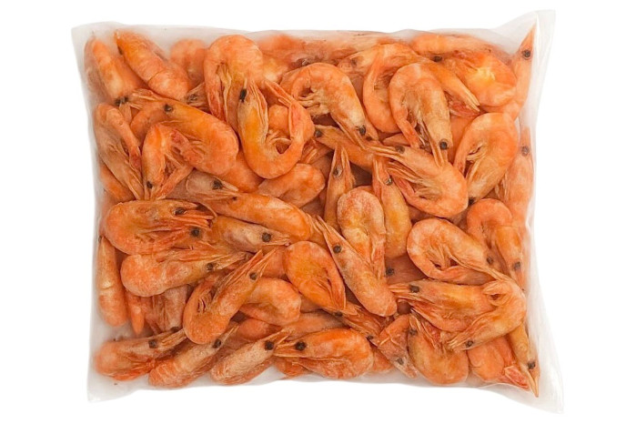 деталь Норвежские креветки замороженные 1кг Rud