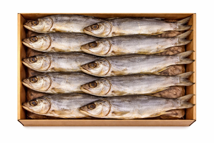 деталь Жeрех вяленая рыба около 350 г