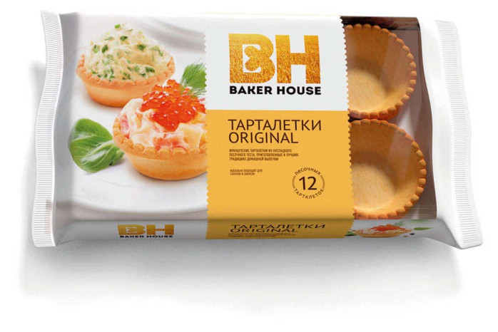 деталь Tartaletky na salat Baker House 180g
