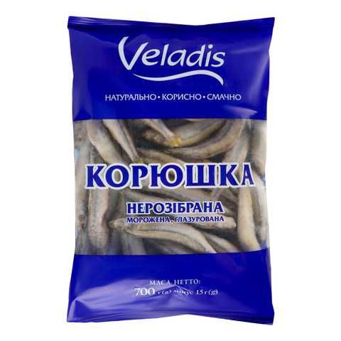 деталь Корюшка замороженная, непотрошенная, глазированная 630 г Veladis