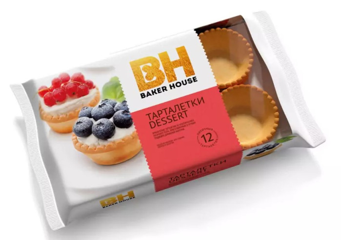 деталь Pečené tartaletkové košíčky sladké 180g