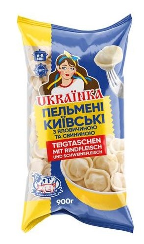 деталь Пельмени Киевские говядина/свинина 900г Украинка