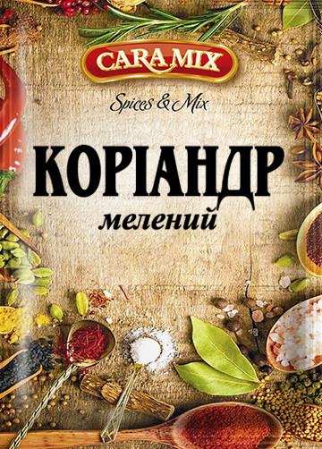 деталь Кориандр молотый 15 г Caramix
