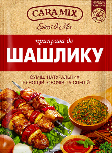 деталь Приправа для шашлыка 25г Caramix