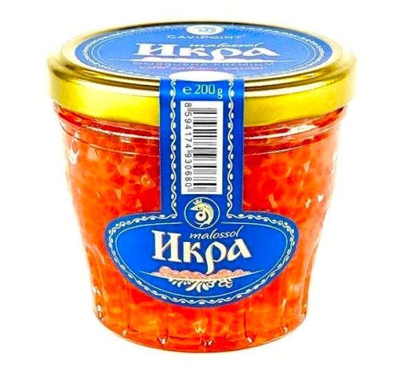 деталь Kaviár Gorbuša Kamchatka Prem. 200g