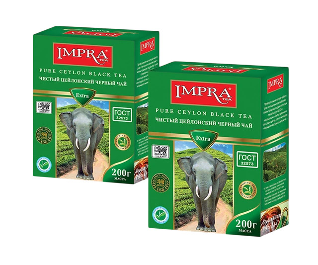 деталь Чай черный мелколистовый 200г Impra