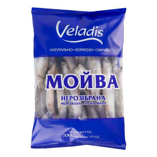 деталь Мойва замороженная 630г Veladis