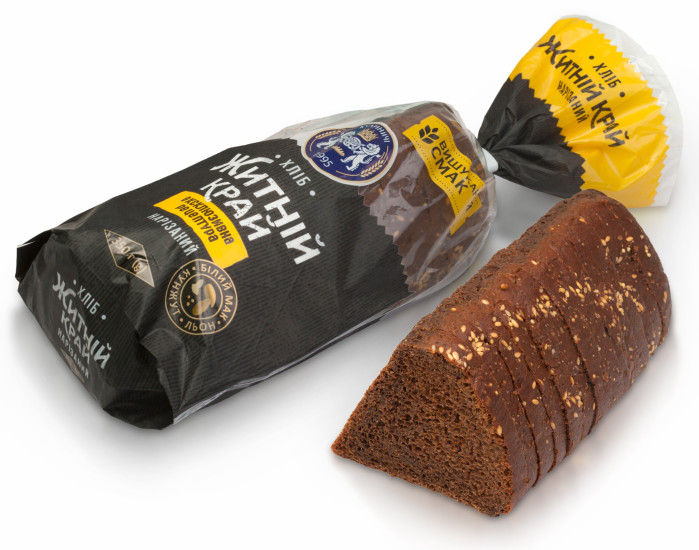 деталь Хлеб «Житній край» нарезанный 350 г (быстрозамороженный) Кулиничі