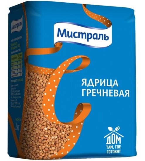 деталь Крупа гречневая 2кг Мистраль