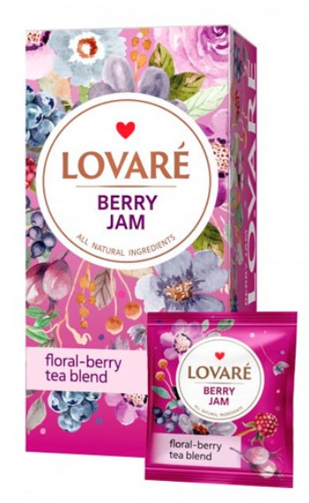 деталь Чай Ягодный джем 24*1,5г Lovaré