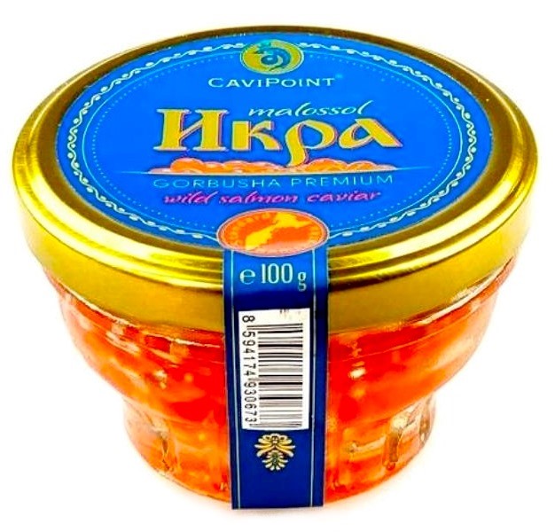 деталь Jikry z dívokého lososa Kamčatka 100g