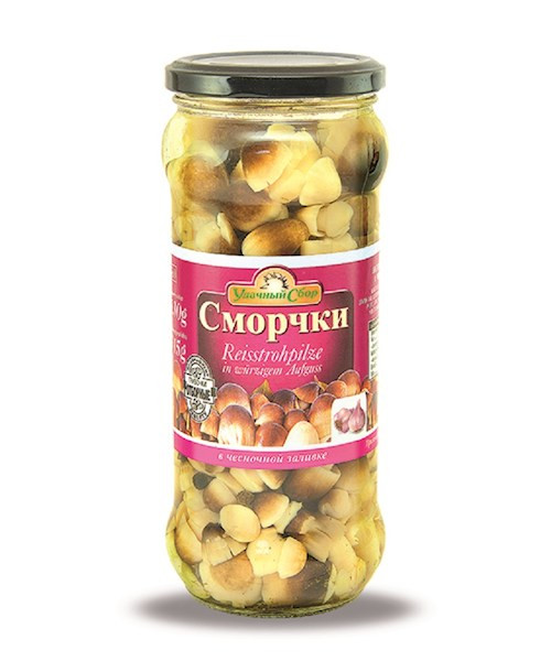 деталь Сморчки в чесночной заливке 315г У.З.