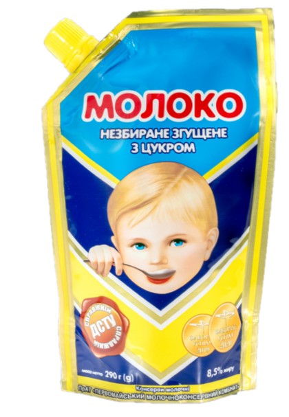 деталь Kondenzované mléko 8,5% 290g ПМК