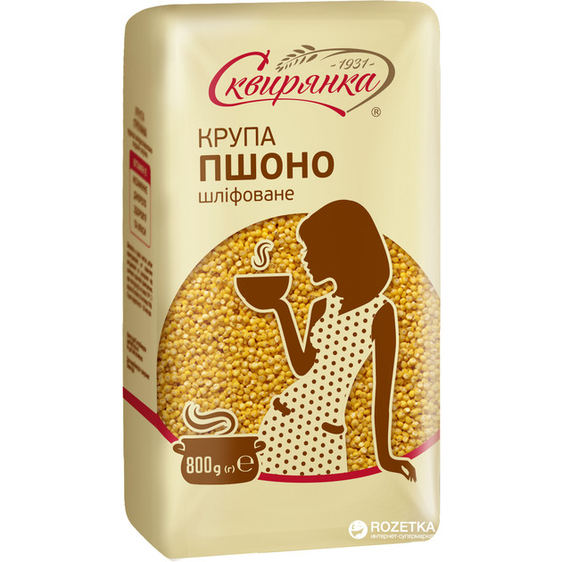 деталь Пшено 800г Сквирянка