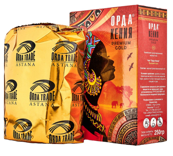 деталь Чёрный чай, гранулированный, 250 г Oрда Кения