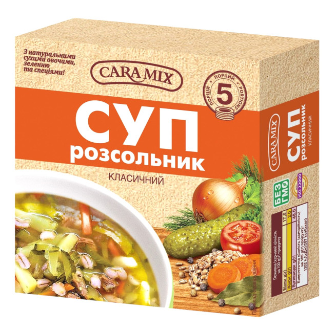 деталь Суп Рассольник 150 г Caramix