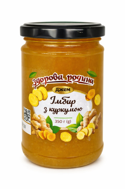 деталь Имбирный джем с куркумой 350г Здорова родина