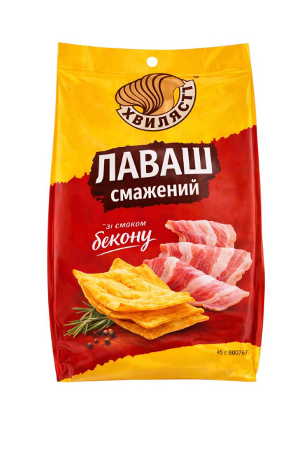 деталь Лаваш жареный со вкусом бекона 90 г