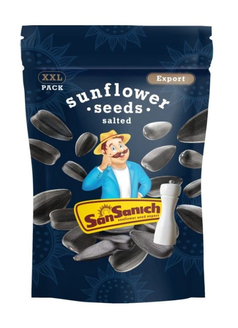 деталь Жареные солёные подсолнечные семечки San Sanyč 300 г