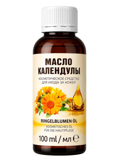 деталь Косметическое масло календулы 100мл