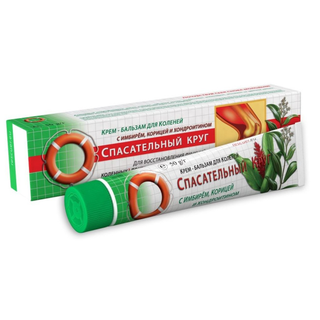 деталь Бальзам для коленей и локтей D.R. 50 г