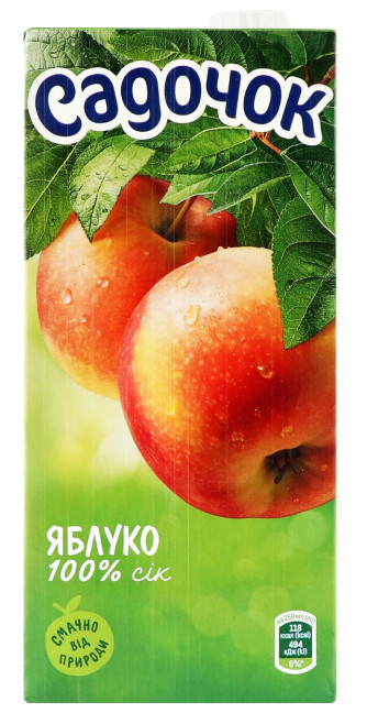 деталь Сок Яблочный 0,95л Садочoк