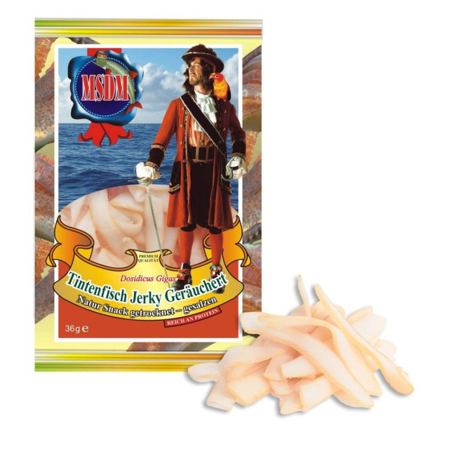 деталь Sušené kroužky kalmara s chilli 36g MSDM