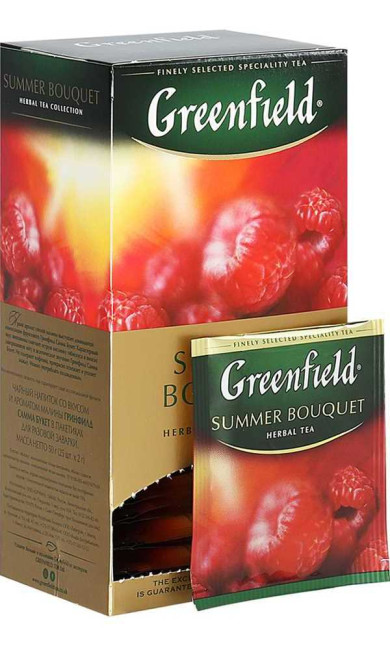 деталь Чай Summer Bouquet 25 × 2 г (50 г) Greenfield