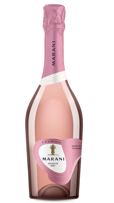 деталь Игристое розовое вино Medium Dry 0,75 л Marani