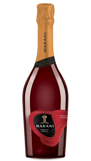 деталь Игристое красное вино Medium Sweet 0,75 л Marani