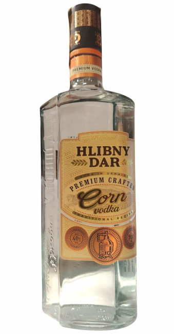 деталь Водка Crafted Gorn безглютеновая 0,7L alk. 40% Hlibny Dar