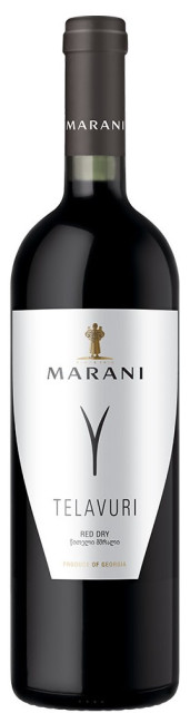 деталь Вино красное сухое Telavuri 0,75л Marani