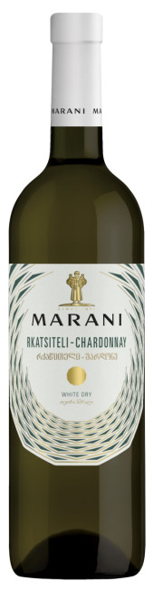 деталь Вино белое сухое Rkatsiteli-Chardonnay 0,75л Marani