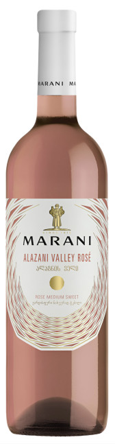 деталь Вино розовое полусладкое Alazani Valley 0,75 Marani