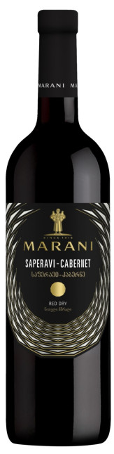 деталь Вино красное сухое Saperavi-Cabernet 0,75л Marani