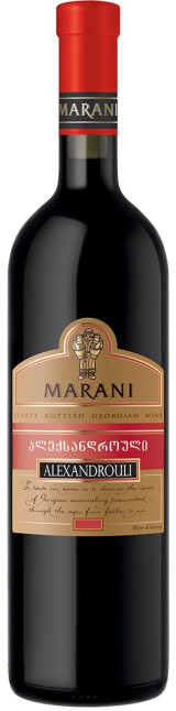 деталь Вино красное полусладкое Alexandrouli 0,75l Marani