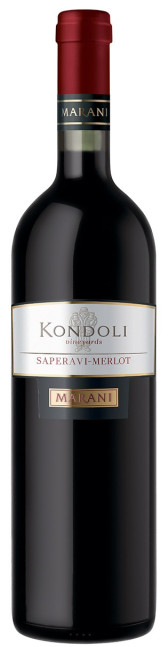 деталь Вино красное сухое Saperavi-Merlot 0,75l Kondoli Marani