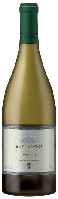 деталь Вино белое сухое Mtsvane 0,75l Satrapezo