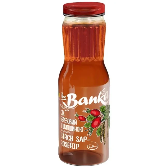деталь Сок березово-шиповниковый 1л The Banka