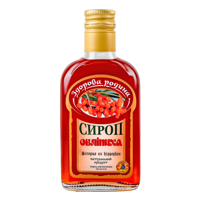 деталь Rakytníkový sirup 200ml Zdorova rodyna